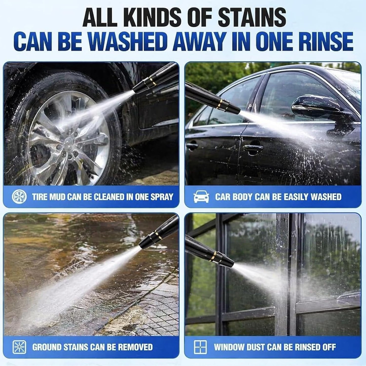 🔥Limited-time event, buy more get more free. - Home High-Pressure Car Wash Water Gun
