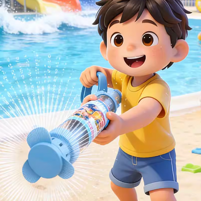 🌈 Glowing Rainbow Water Blaster | Summer Fun That Pops Like Magic! ✨