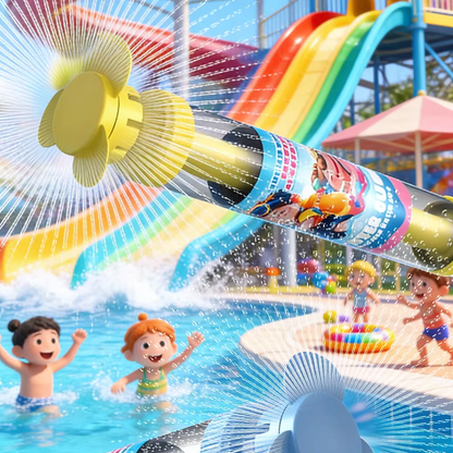 🌈 Glowing Rainbow Water Blaster | Summer Fun That Pops Like Magic! ✨