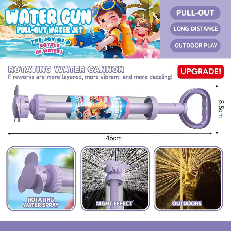 🌈 Glowing Rainbow Water Blaster | Summer Fun That Pops Like Magic! ✨