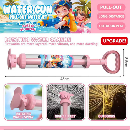 🌈 Glowing Rainbow Water Blaster | Summer Fun That Pops Like Magic! ✨